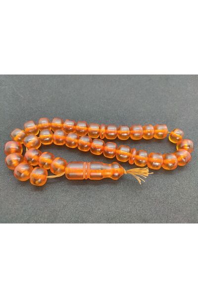 İskeçe Tesbih Eski Oğlu Eski 74.82 Gr. (11*7 mm ölçülerinde 3 Tesbih Çıkar) O...