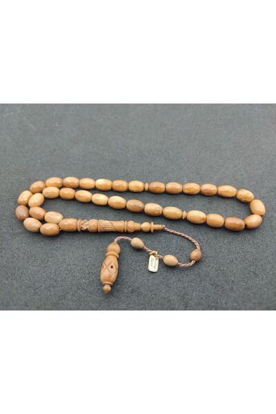 İskeçe Tesbih Mustafa Uysal Master Artifact Double Sanding Double Polish Imam...