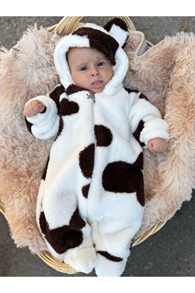 Bebesev Welsoft Plush Unisex Zippered Printed Winter Baby Sleeping Bag Baby Rompers Kids Jumpsuit