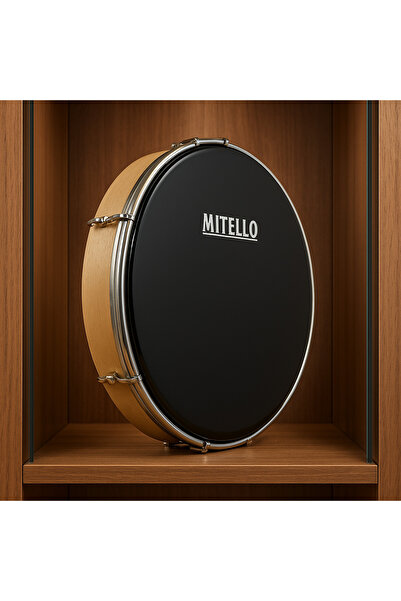 bademüzik Mitello Bendir 46cm Kılıflı Dıştan Akortlu Ayarlanabilir Profesyonel
