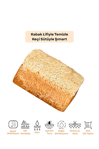 ilaslan international Kabak Lifli Keçi Sütü Sabunu Siyah Nokta & Ölü Deri Kar...