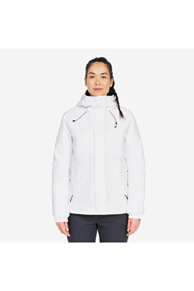 Decathlon Kadın Yelkenli - Kalın Mont - Beyaz - Sailing 100