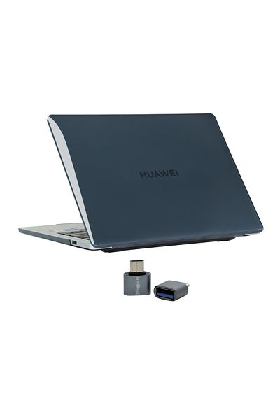 Mcstorey حافظة كريستال لامعة متوافقة مع هاتف Huawei Matebook 14 2021-2023 - لا تترك أثرًا