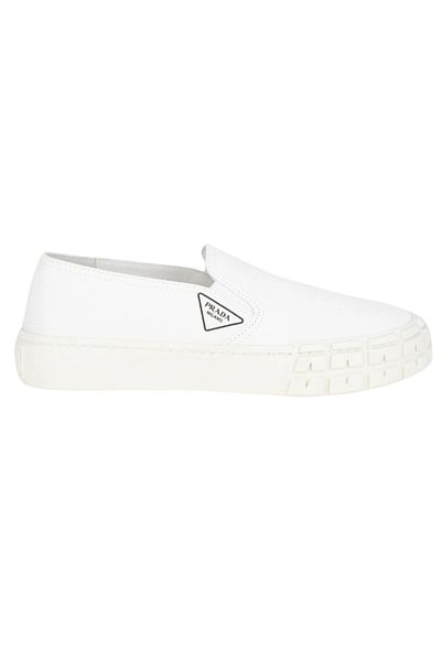 Prada Sport White Slip on Sneakers