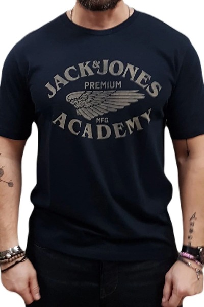 Jack & Jones Crew Neck Logo Printed T-Shirt