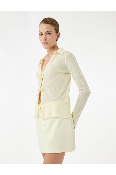 Koton Lined Standard Waist A-Line Mini Skirt