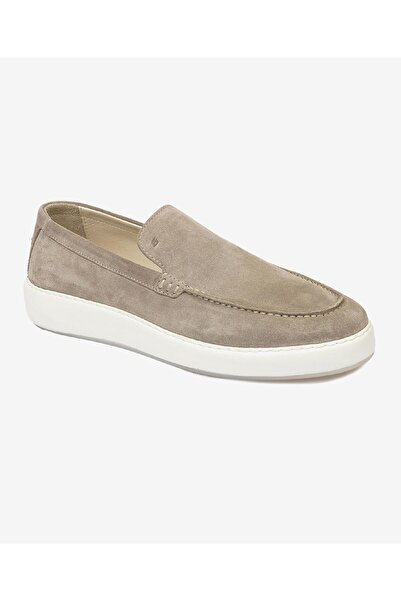 Greyder Erkek Vizon Hakiki Deri Loafer Ayakkabı 4Y1UA64565