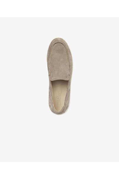 Greyder Erkek Vizon Hakiki Deri Loafer Ayakkabı 4Y1UA64565