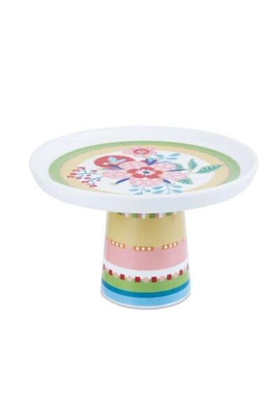 Baci Milano Mamma Mia Çiçek Desenli Sunum Tabağı 18,5 cm x 10 cm CA2.MAM01