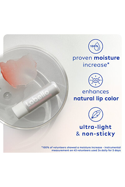 LABELLO Lip Moisture Hyaluron Sheer Rose 5.2g – Hydrating Tinted Lip Balm