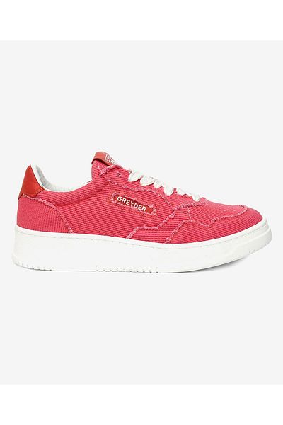 Greyder Pantofi de damă din piele naturală cu flori de rodie 4Y2SA33340