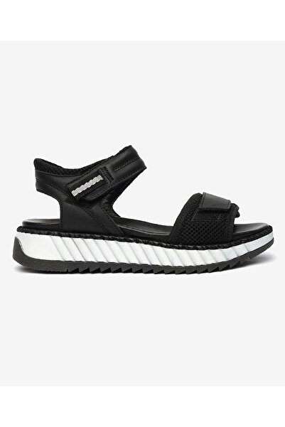 Greyder Kadın Siyah Hakiki Deri Sandalet 4Y2CS33690