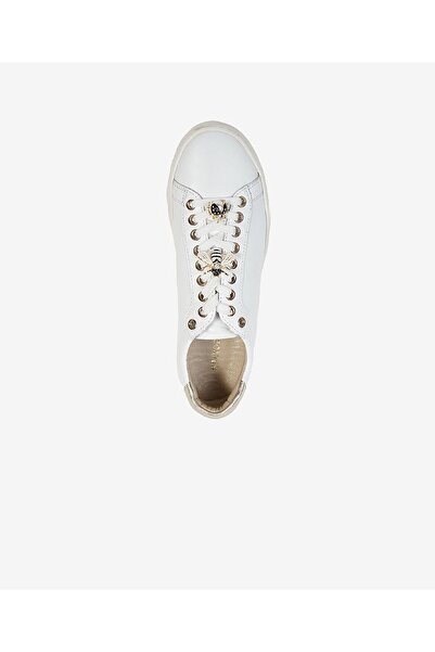 Greyder Kadın Beyaz Hakiki Deri Sneaker Ayakkabı 4Y2SA59056