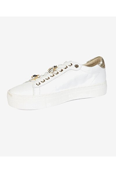 Greyder Kadın Beyaz Hakiki Deri Sneaker Ayakkabı 4Y2SA59056