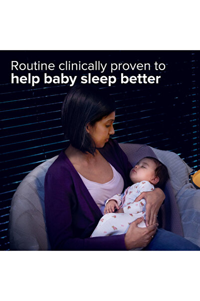 Johnson & Johnson Johnson's Sleep Time Baby Bath 300 ml Relaxing Baby Wash with Soothing NaturalCalm™ Aromas