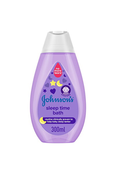 Johnson & Johnson Johnson's Sleep Time Baby Bath 300 ml Relaxing Baby Wash with Soothing NaturalCalm™ Aromas