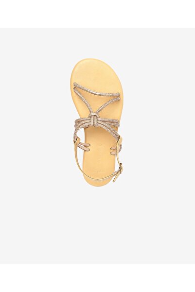 Greyder Kadın Pembe Taşlı Hakiki Deri Sandalet 4Y2WS59102