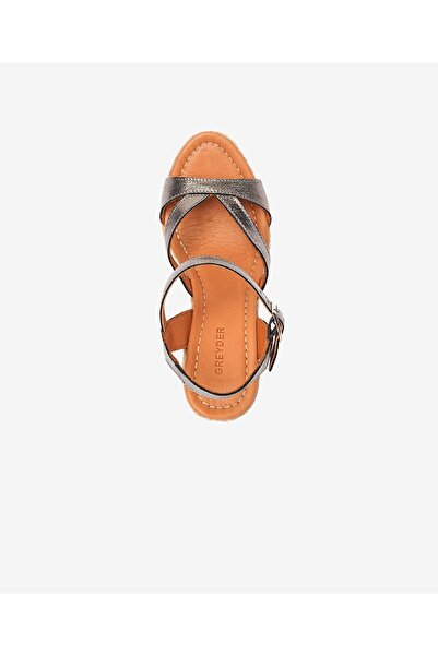 Greyder Kadın Çelik Topuklu Sandalet 4Y2WS59002