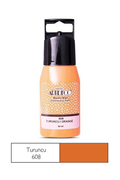 Artdeco Artdeco Boyutlu Boya 60 ml. 608 TURUNCU
