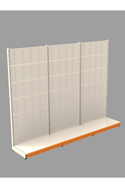 RafBurada 3'lü 40x90x220 Cm Hırdavat Ünitesi Rafı