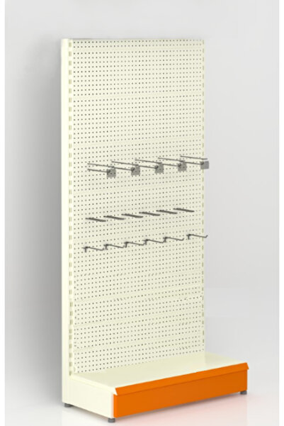 RafBurada Hırdavat Ünitesi Duvar Rafı - Delikli Pano Rafı 75 Cm-40a
