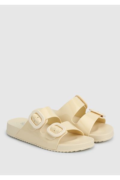IGOR Beige Habana Brillo Patent Leather - Orthopedic Daily Women's Slippers