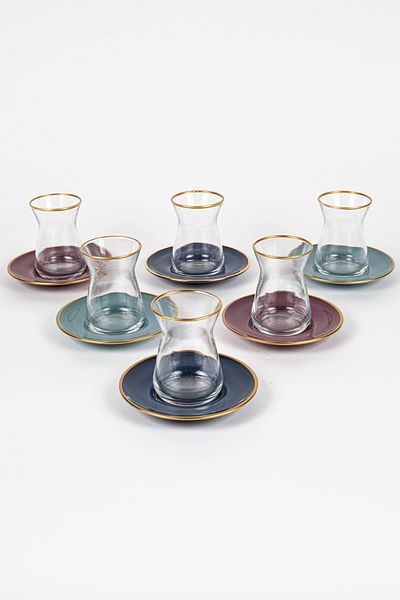 Rakle Elegant 12 Piece Tea Set