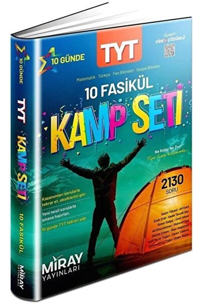 Miray Yayınları TYT Kamp Kitabı Seti
