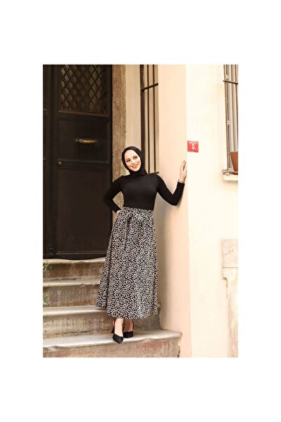 VELLICHOR Черна пола Мевлана с колан