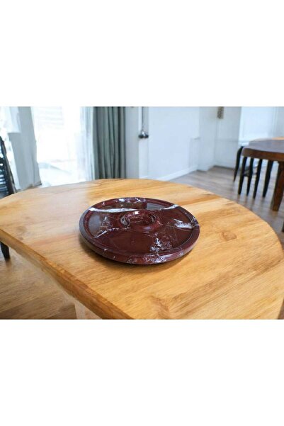 Concept ONYX by CEHRELI Natural Stone Marble Sauce Bowl Serving Plate