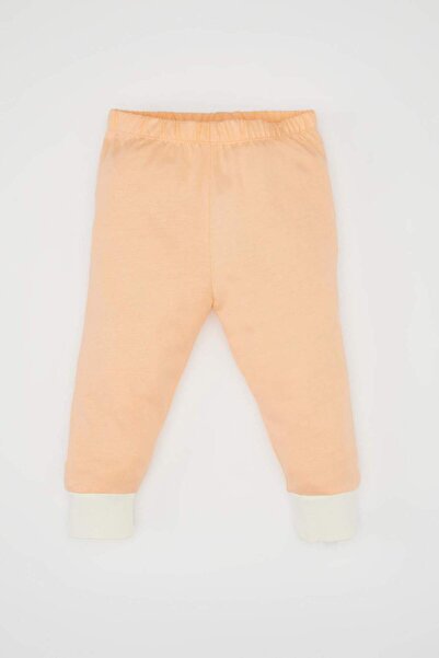 DeFacto Kız Bebek 4'lü Pijama Takımı Penye Baskılı Uzun Kollu Üst Beli Lastikli Uzun Alt D3632A524WN