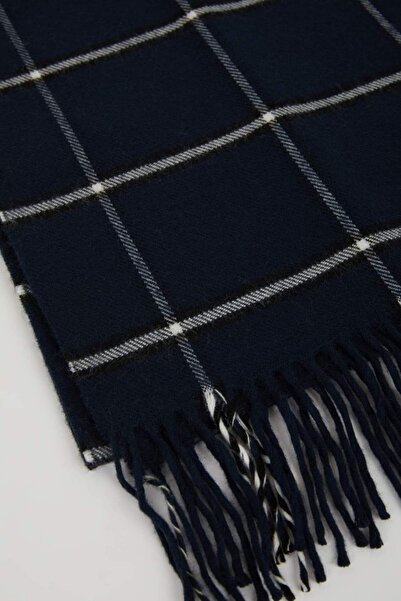 DeFacto Erkek Kareli Dokuma Atkı C8267AX24WN