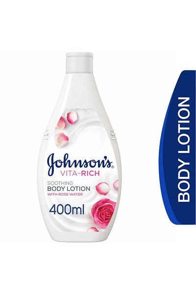 Johnson & Johnson Johnson's Body Lotion Vita-Rich Soothing 400 ml Deep Nourishment & Soft Skin with Natural Fruit