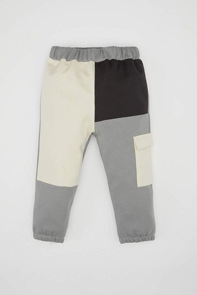 DeFacto Baby Boy 2 Piece Set Kangaroo Sweatshirt Jogger Tracksuit With Door