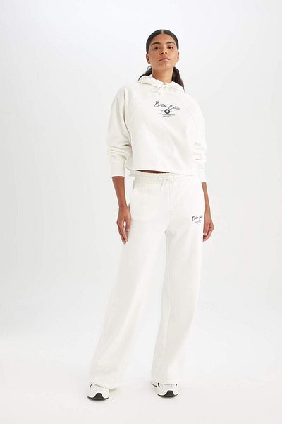 DeFacto DeFactoFit Jogginghose mit weitem Bein und weitem Bein NBA Boston Celtics Standardgröße mit Taschen C8100AX24AU