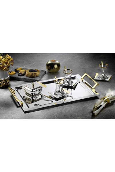 Tiamo Avons Çay Seti Gold 40 parça - 12 Kişilik