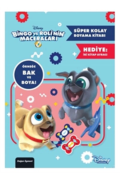 Disney Bingo Ve Roli'nin Maceraları - Süper Kolay Boyama Kitabı