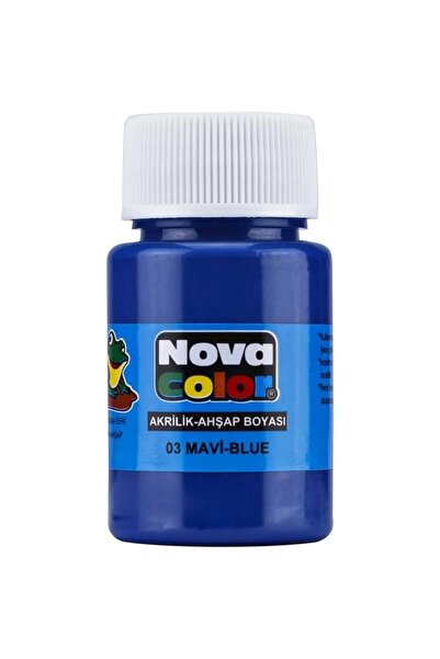 Genel Markalar MAVİ 30 CC ŞİŞE AKRİLİK BOYA