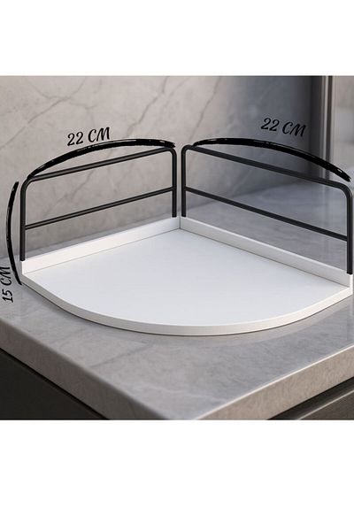 Okay Makeup Organizer Shelf |   Stainless Steel Organizer – Kitchen, Bathroom, Living Room, Study Desk
