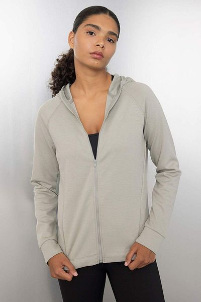 DeFacto Cardigan din țesătură pentru scuba Diver, cu fermoar, cu potrivire standard 3155097