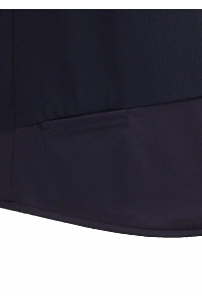 Ramsey Lacivert Regular Fit Dik Yaka Casual Örme Spor Yelek