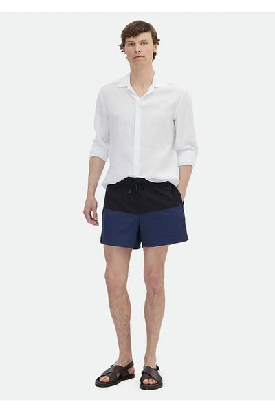 Ramsey Costum de baie bleumarin