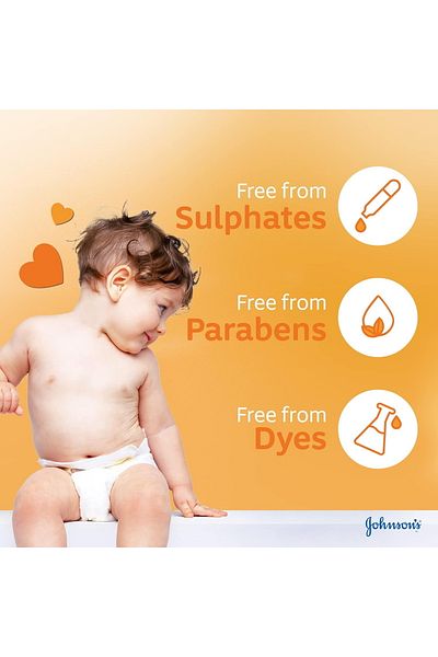 Johnson & Johnson Johnson's Baby Shampoo 500 ml + 200 ml Gentle No More Tears Formula for Soft & Shiny Baby Hair