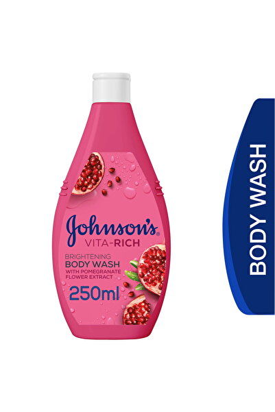 Johnson & Johnson غسول الجسم جونسون فيتا ريتش لتفتيح البشرة 250 مل يغذي البشر...