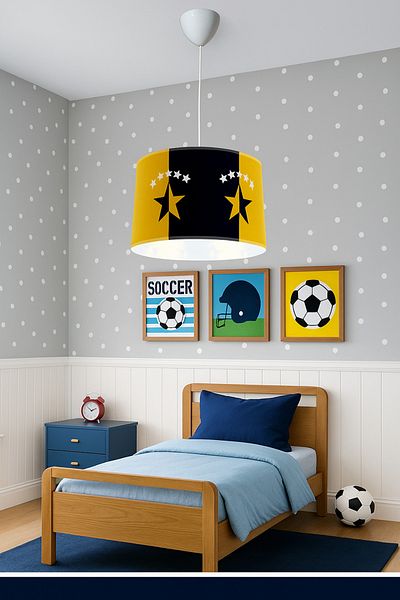 CAPRİCE HALI Caprice Cp158 - Children's Room Fan Pendant Lamp Chandelier