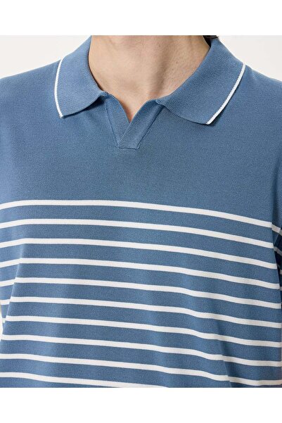 ANTHONY JACKSON Premium Men's Knitwear Polo T-Shirt Emiliano