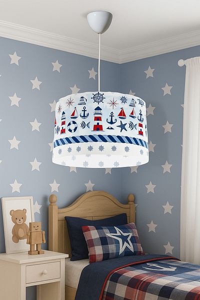 Bebişim Halı Sailor Bi208 Children's Room Pendant Chandelier