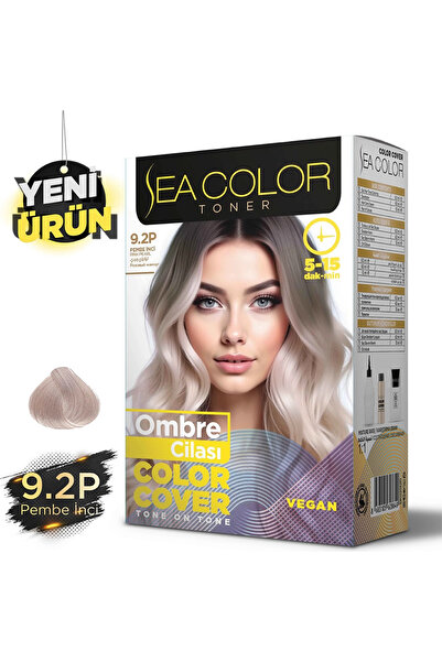 Sea Color TONER Ombre Cilası Tonlayıcı Saç Jel Boyası Color Cover 4 HARİKA RENK