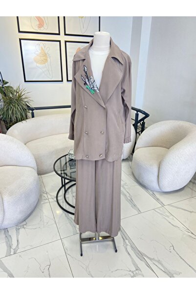 Parla Prive Nurcan Çeti̇n Jacket Pants Set