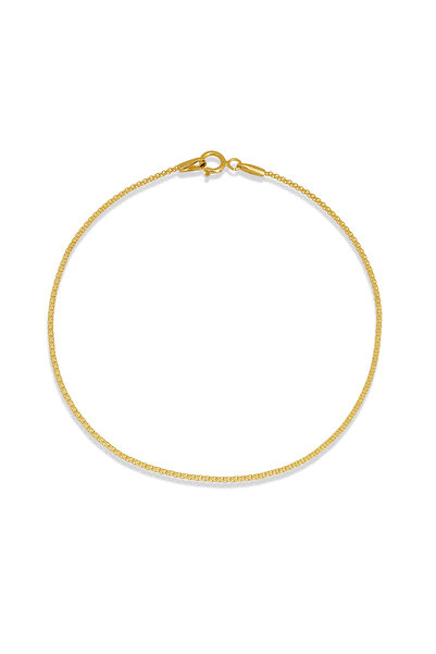 Altınkesesi 14 Ayar Altın İnce Bismark Bileklik